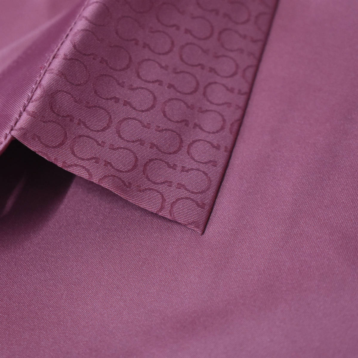 Ferragamo Pink Embossed Logo Premium Polo T-shirt-4