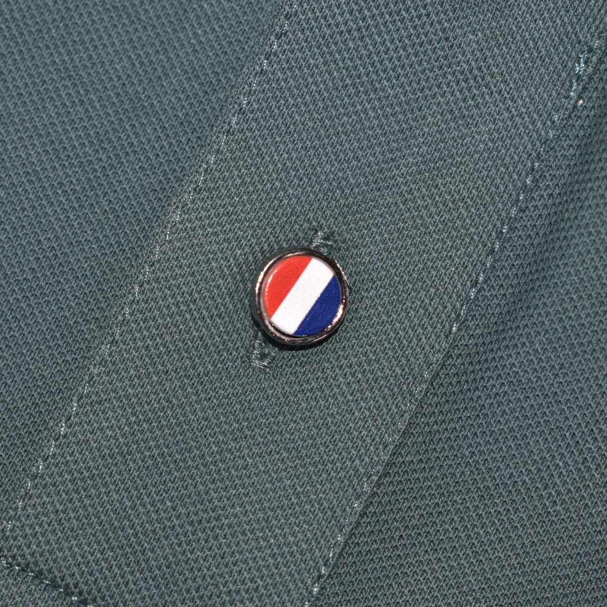 Moncler Embroidered logo Teal Green Premium T-shirt-5