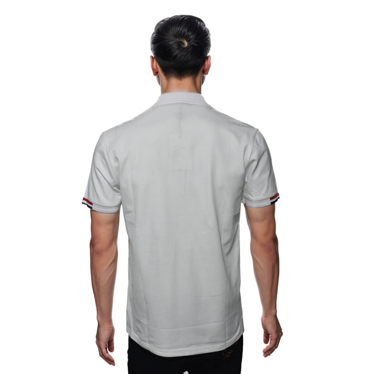 Moncler Embroidered logo White Premium T-shirt-1