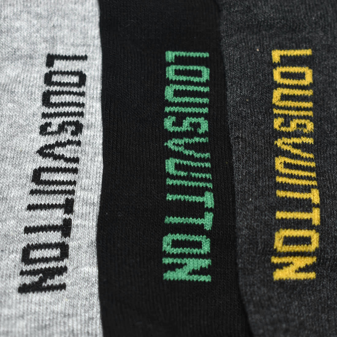 Louis Vuitton Premium Quality Low Ankle Socks - Pack of 5-3