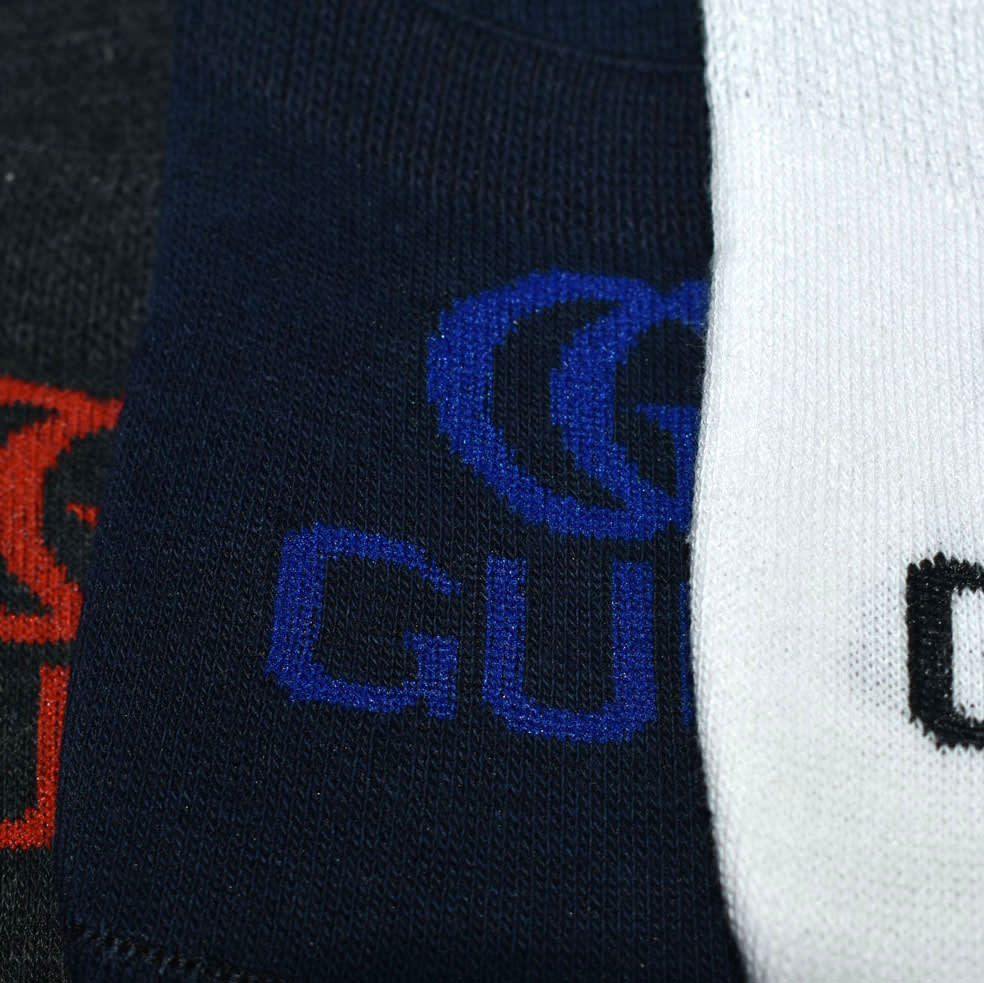 Gucci logo Printed Premium No Show Socks - Pack of 5-3