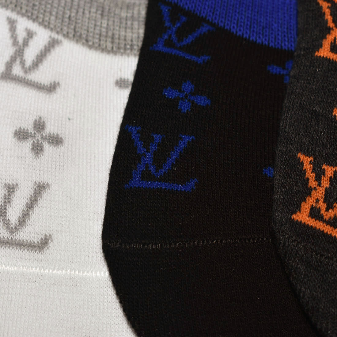 Louis Vuitton Premium Quality Loafer Socks - Pack of 5-3
