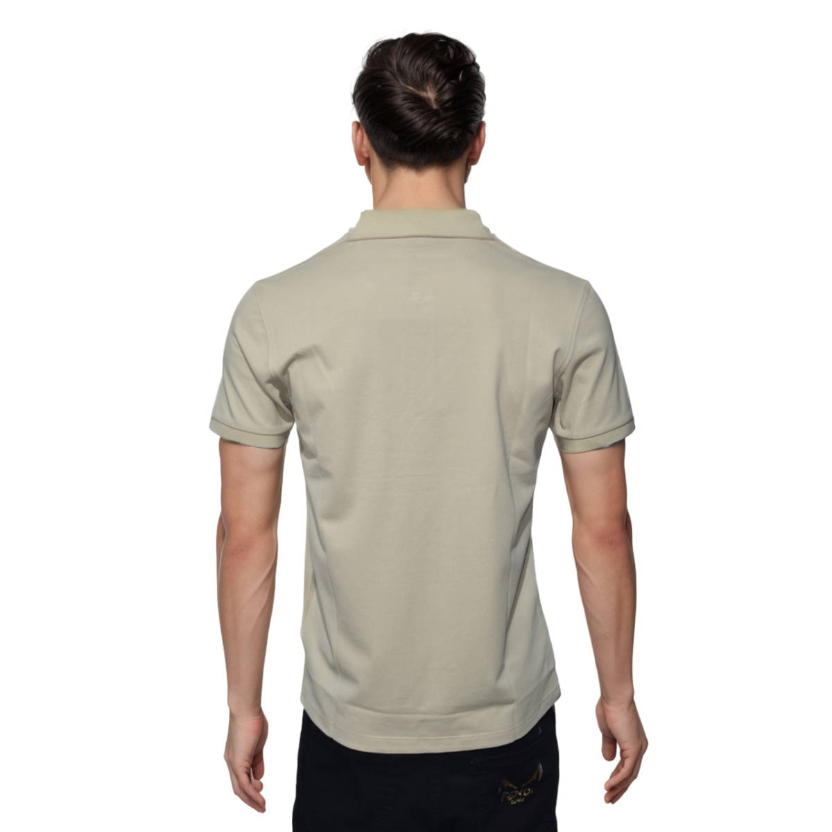 Burberry Brown Premium Quality Polo Tees-1