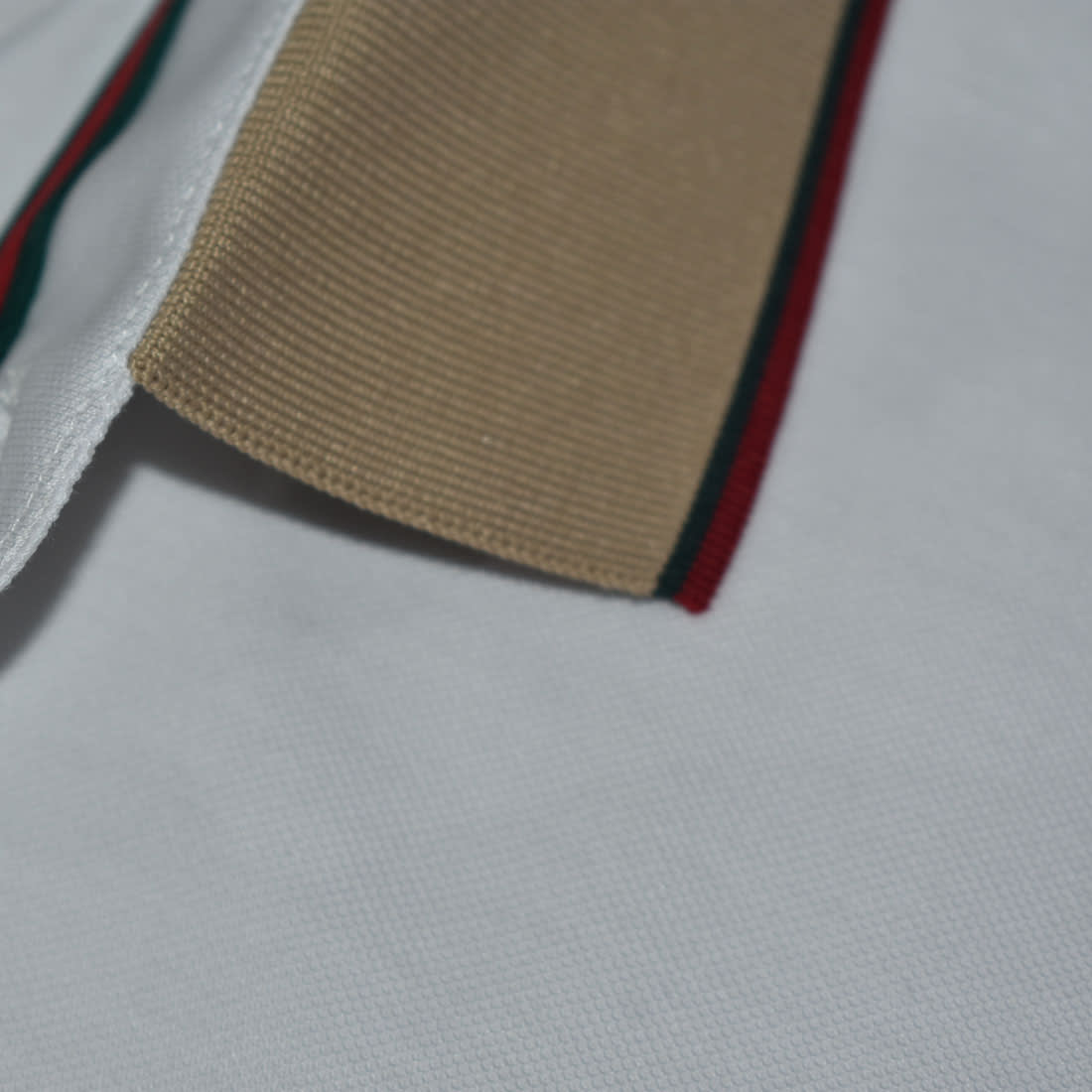 Gucci White Premium Quality Polo Tees-4