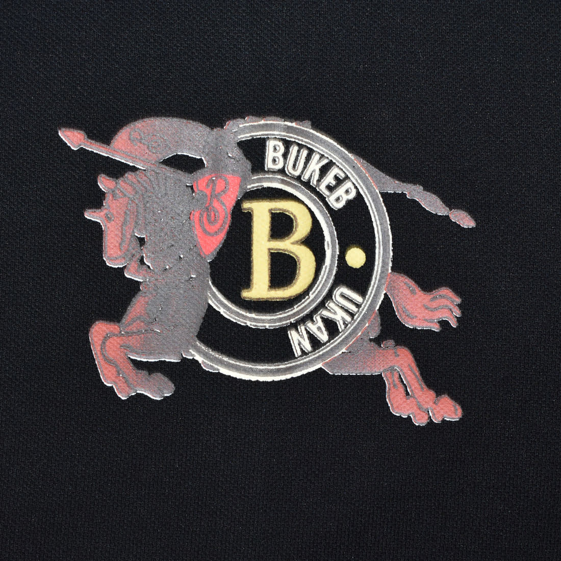 Burberry Black Premium Quality Tees-3