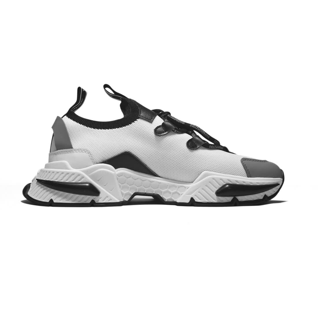 Dolce & Gabbana White & Grey Airmaster Sneakers-1