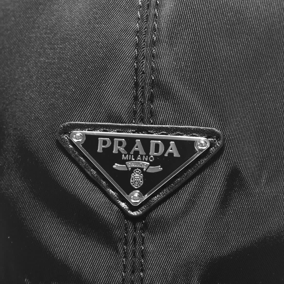 Prada Re-Nylon Black Premium Luxury Cap-3