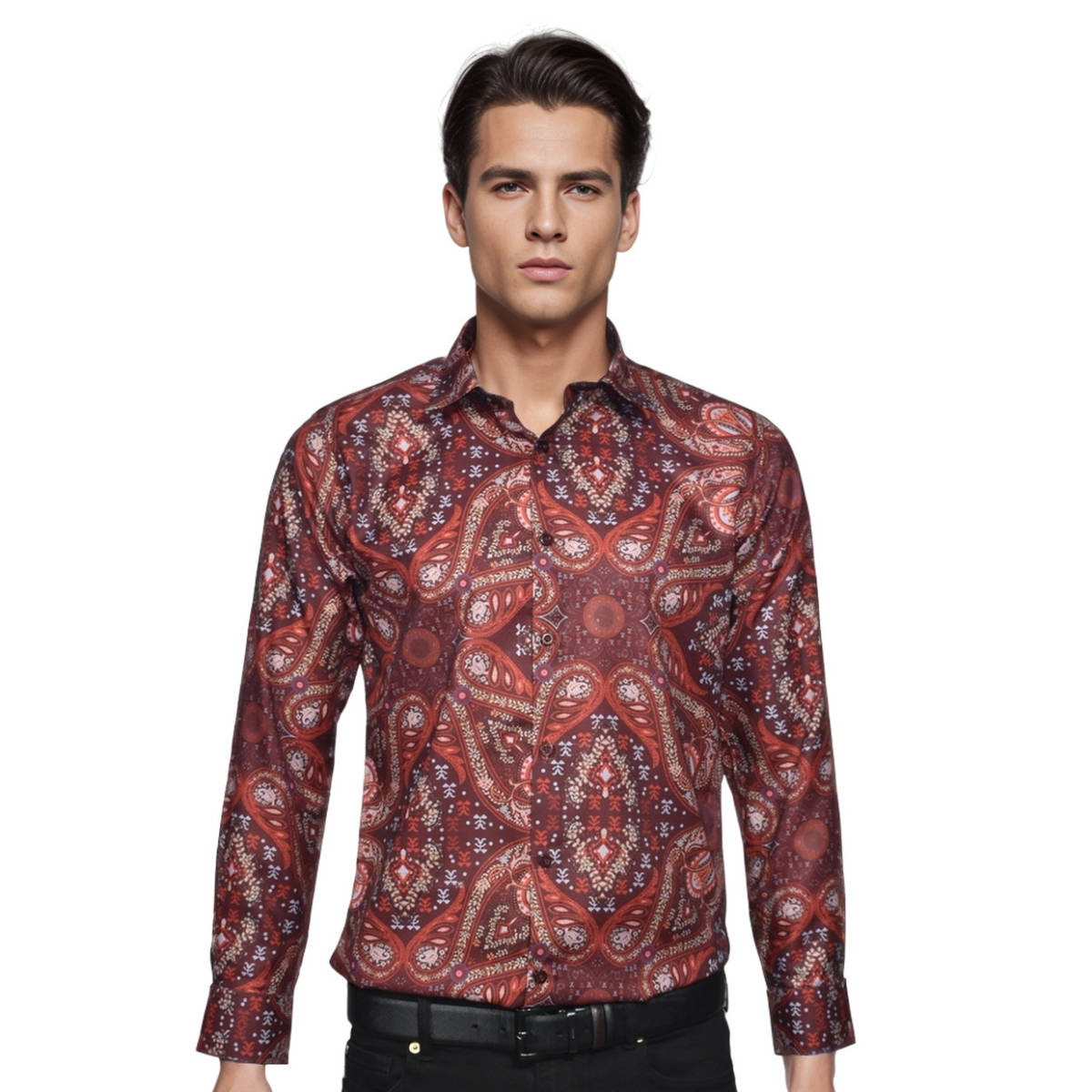 Gucci Red Premium Quality Shirt-0