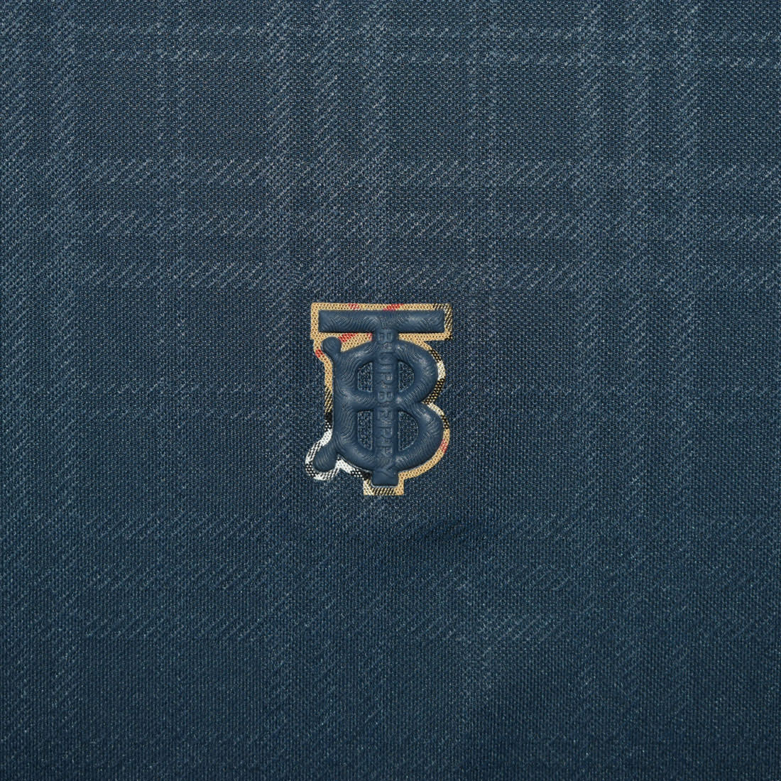 Burberry Blue Premium Quality Polo T-shirt-3