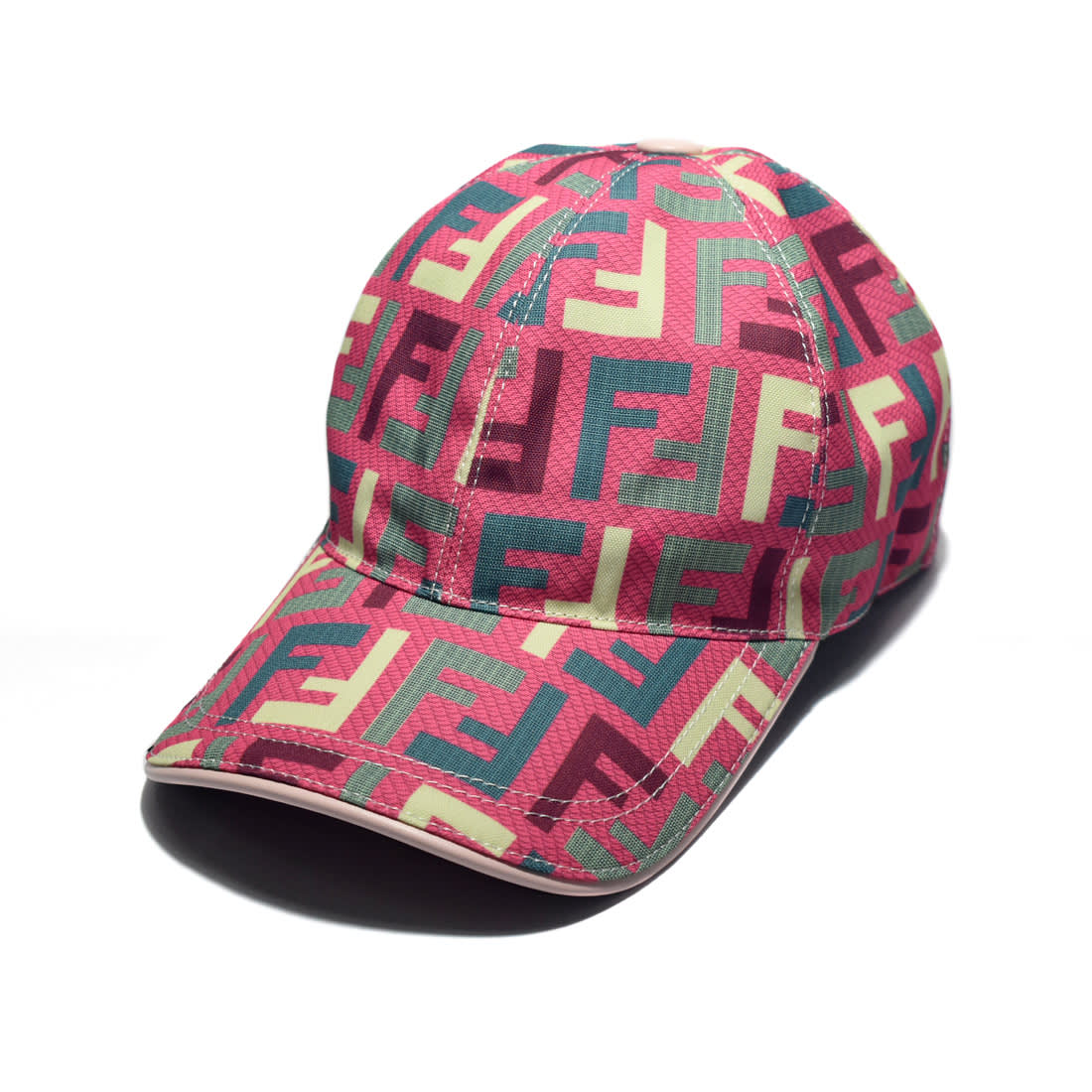 Fendi Printed Pink Premium Quality Cap-0