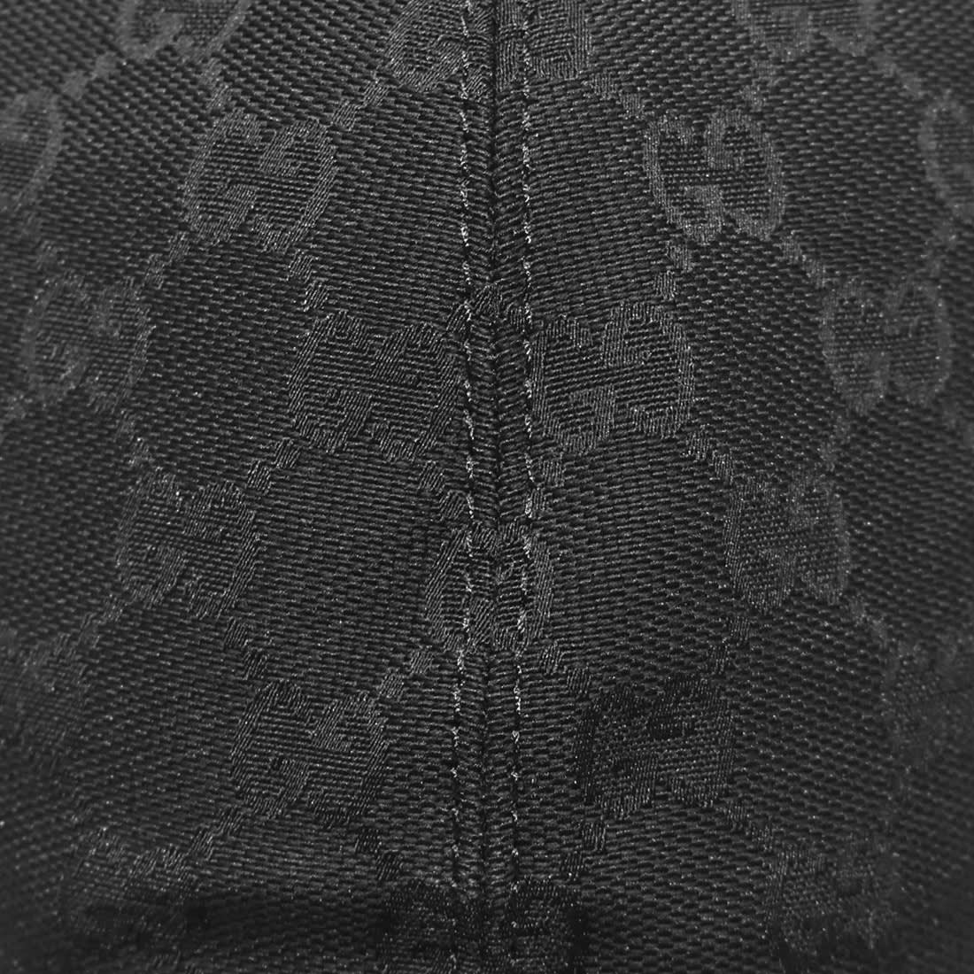 Gucci GG Canvas Black Premium Cap-3