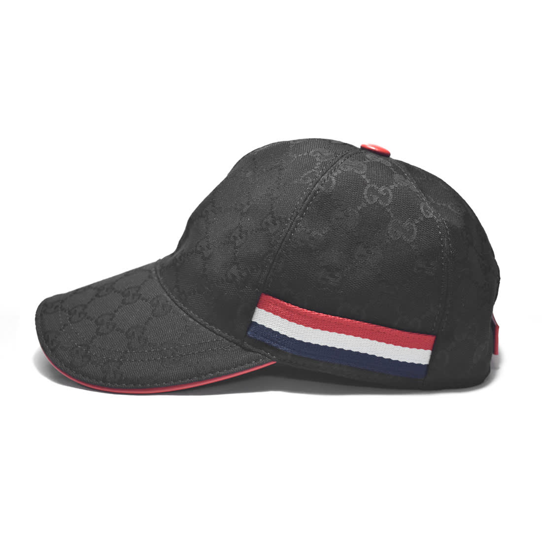 Gucci GG Canvas Black Premium Cap-2