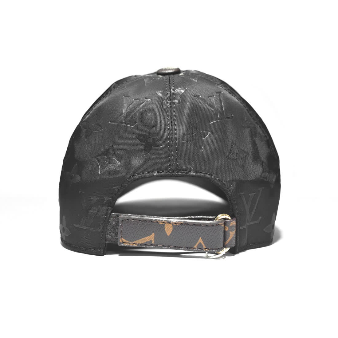 Louis Vuitton Monogram Black Premium Cap-4