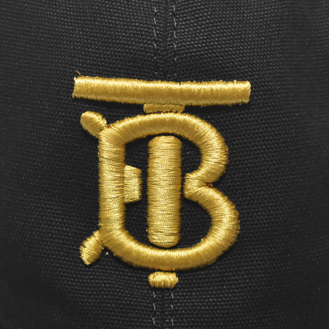 Burberry TB Embroidered Black Premium Cap-3