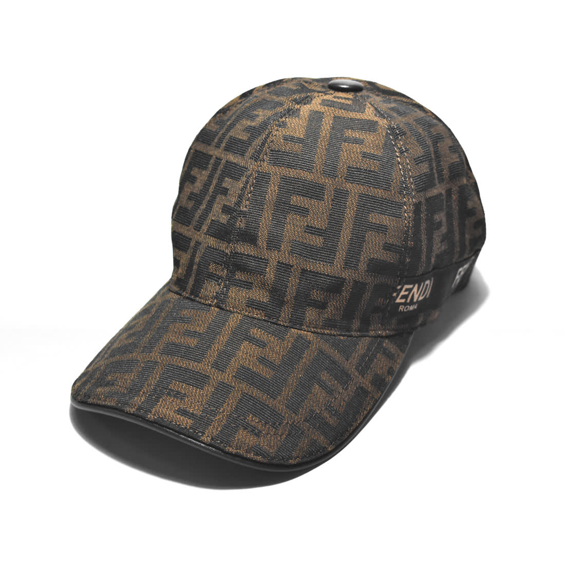 Fendi Printed Brown Premium Quality Cap-0