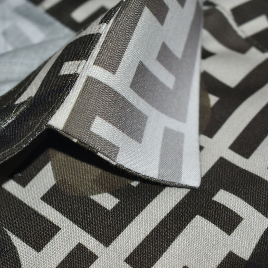 Fendi Brown Premium Quality Shirt-4