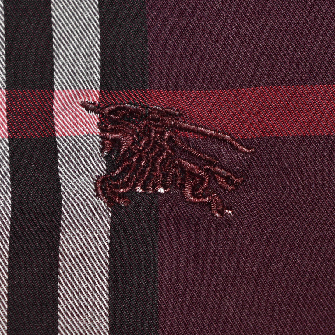 Burberry Wine Premium Quality Shirt-3