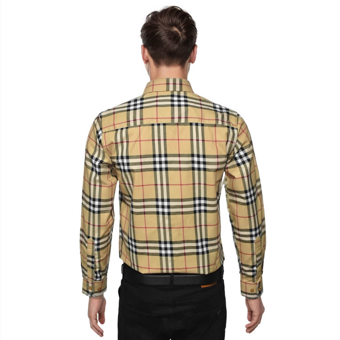 Burberry Brown Check Premium Quality Shirt-1