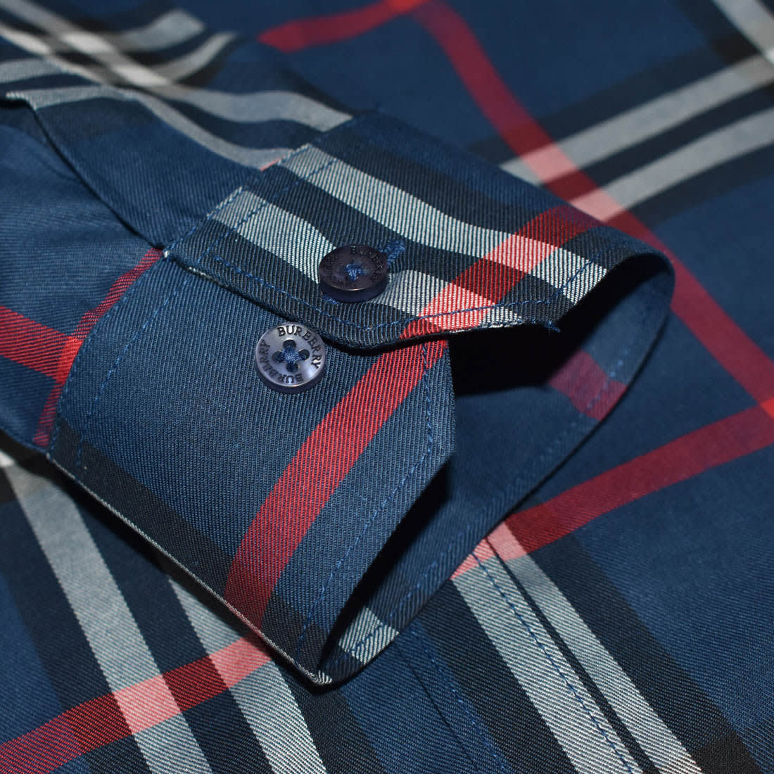 Burberry Blue Premium Quality Shirt-6