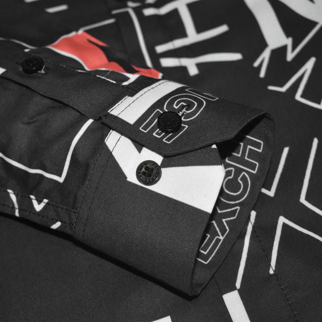 Armani Exchange Printed Grey Premium Quality Shirt-5