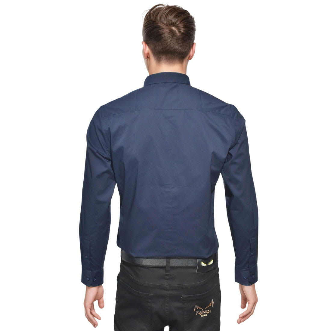 Prada Navy Blue Premium Quality Shirt-1
