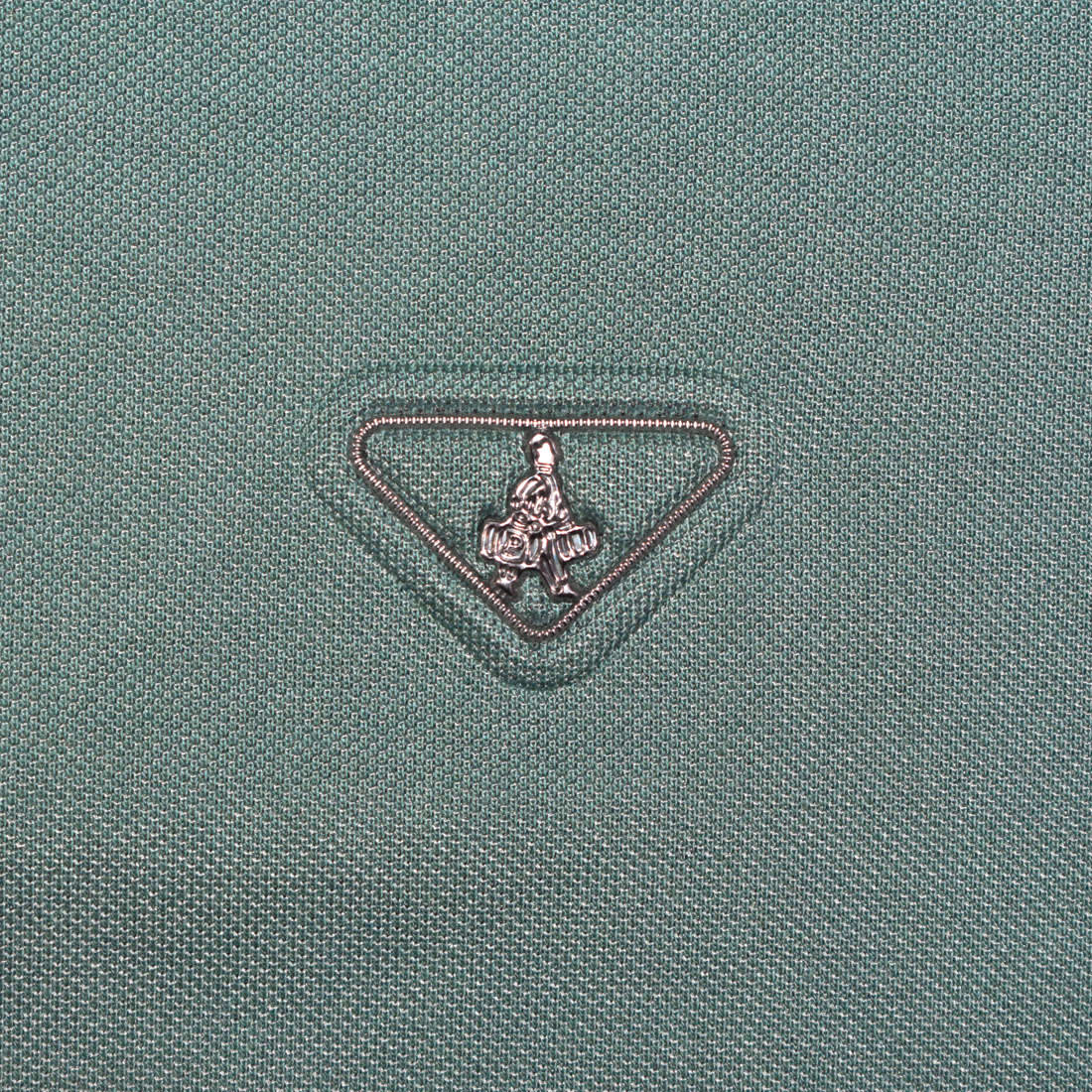 Prada Green Premium Quality Luxury Polo T-shirt-3