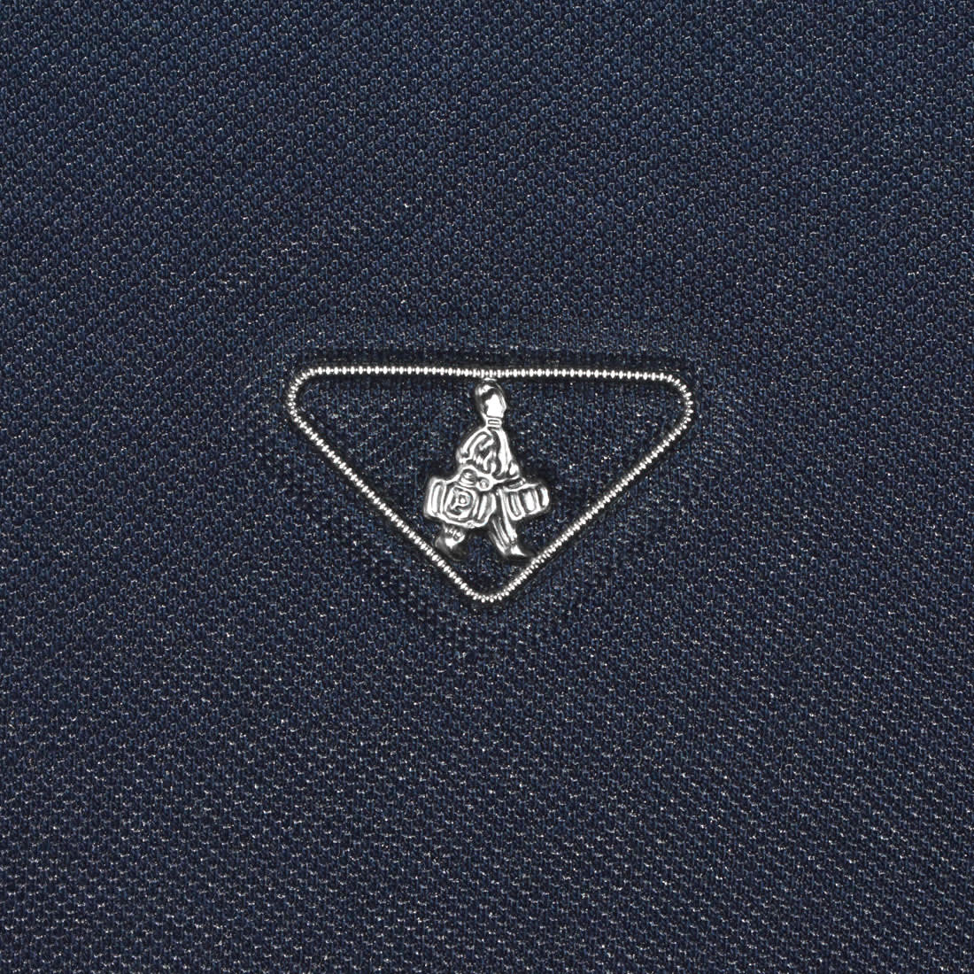 Prada  Navy Blue Premium Quality Luxury Polo T-shirt-3