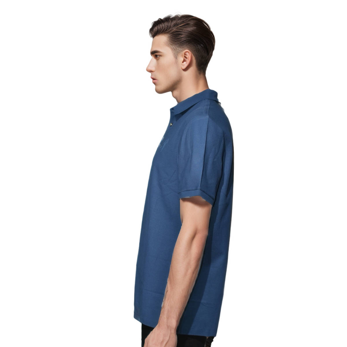 Stefano Ricci Dark Blue Premium Quality T-shirt-2