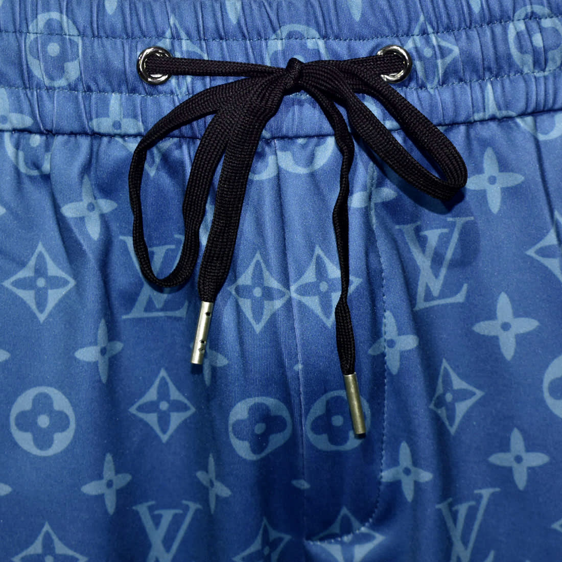 Louis Vuitton Blue Premium Mens Shirt & Shorts Combo-3