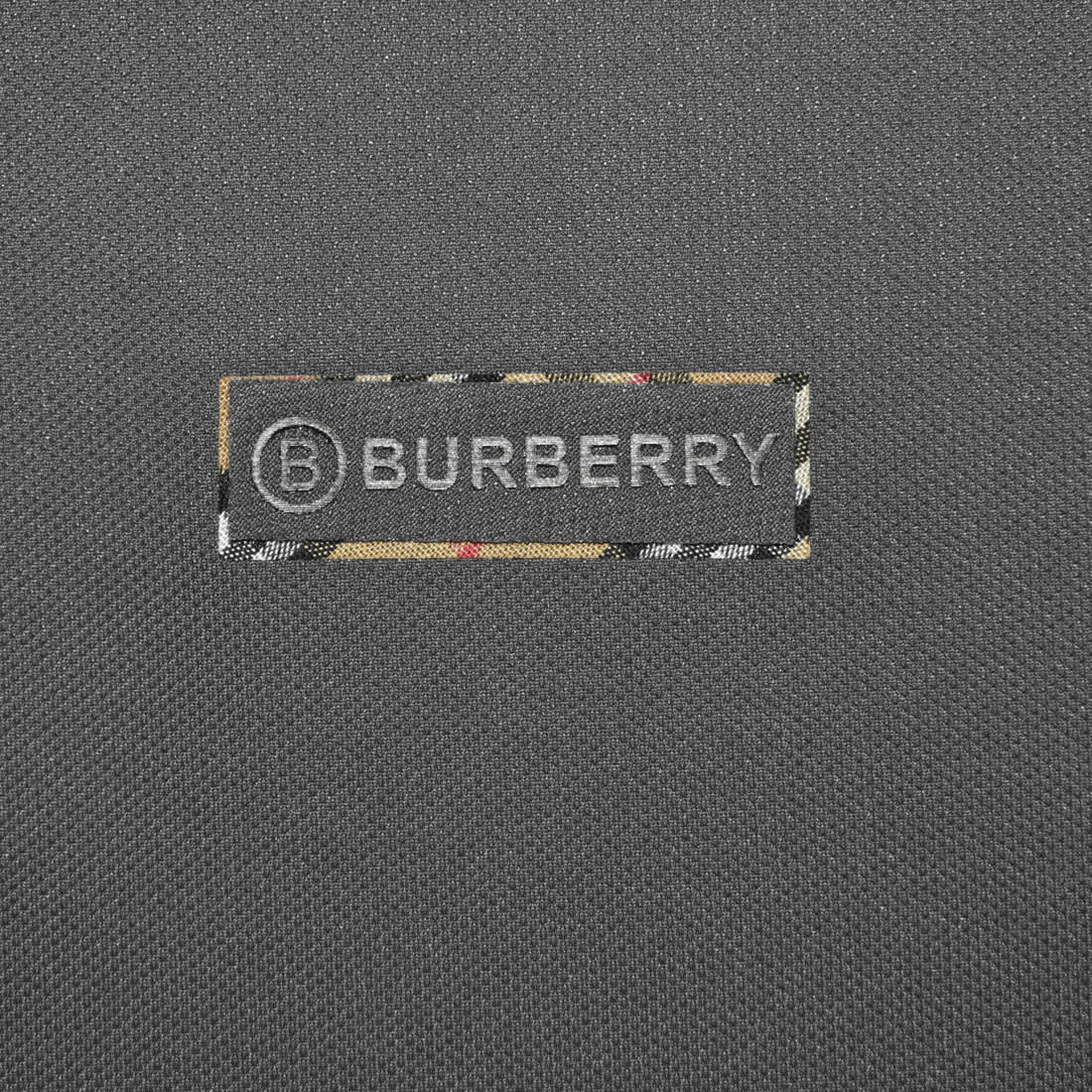 Burberry Grey Premium Quality Polo Tees-3