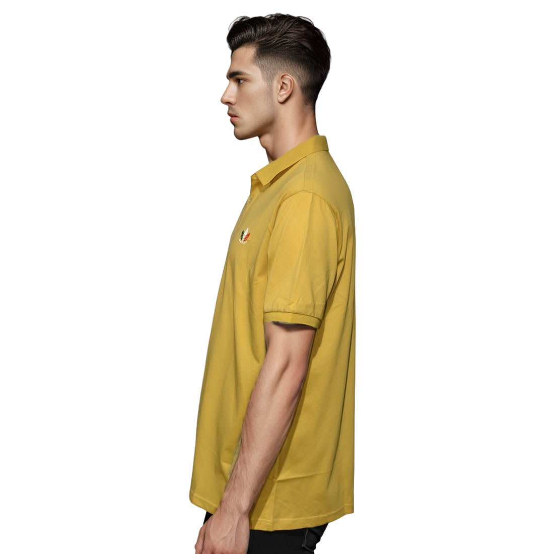 Gucci Yellow Premium Quality Polo T-shirt-2