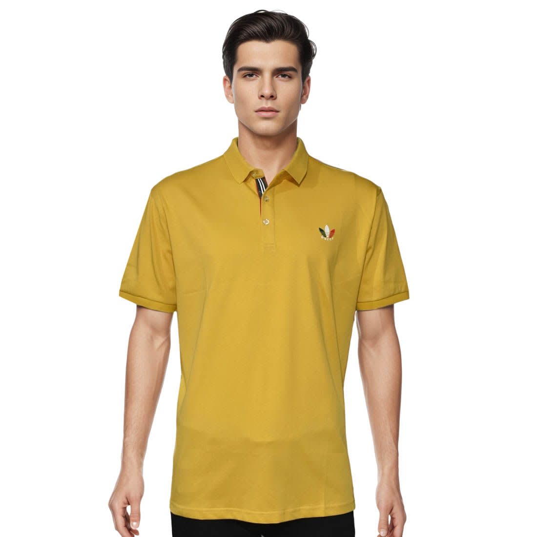 Gucci Yellow Premium Quality Polo T-shirt-0