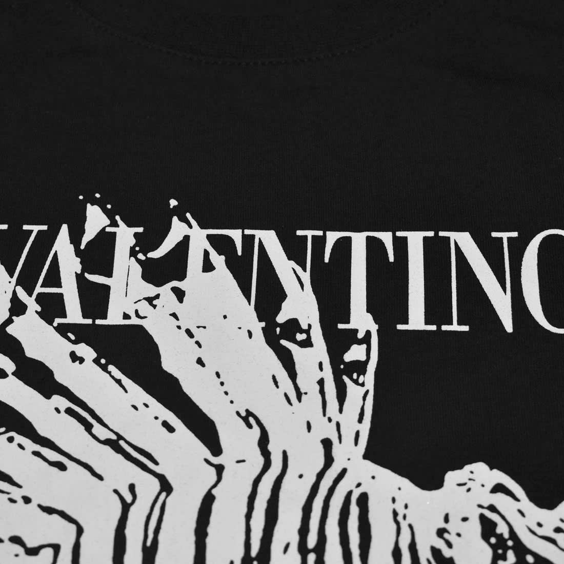 Valentino Scorpion Fish Print Black Kids Co-ord Set-3