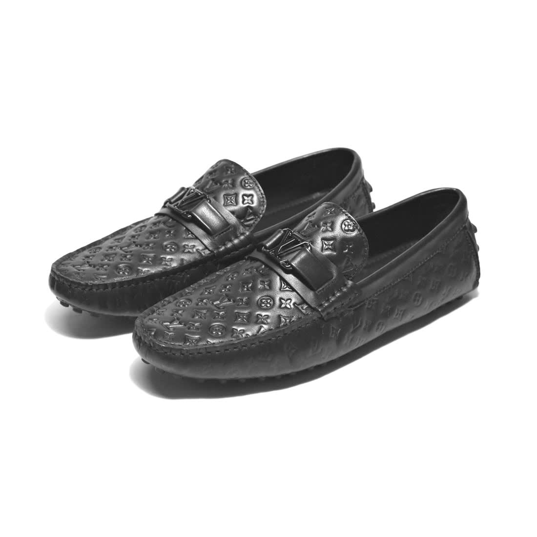 Louis Vuitton Black Premium Quality Loafers-0