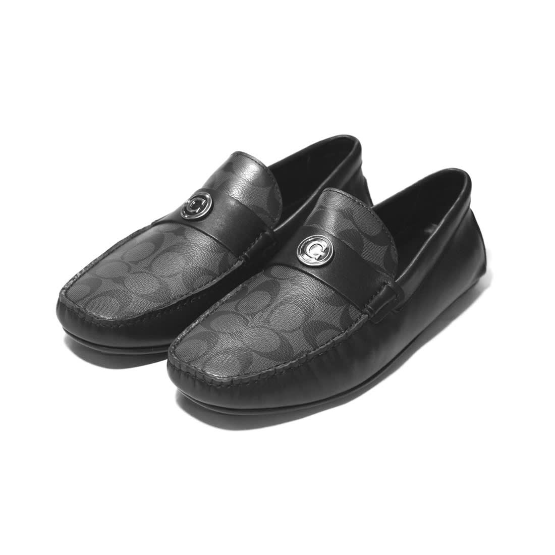 Coach Black Premium Quality Loafers-0