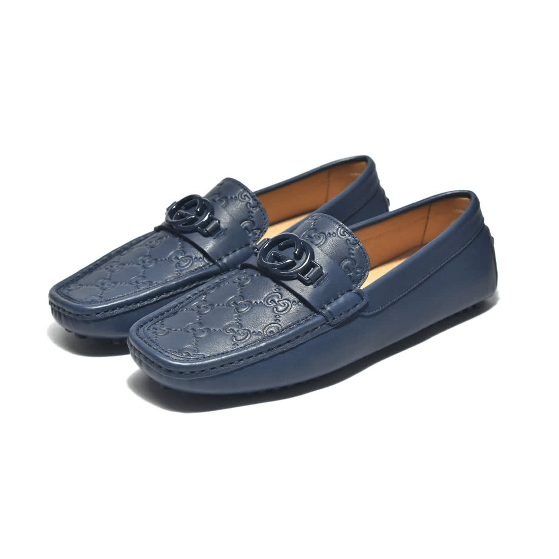 Gucci Blue Premium Quality Loafers-0