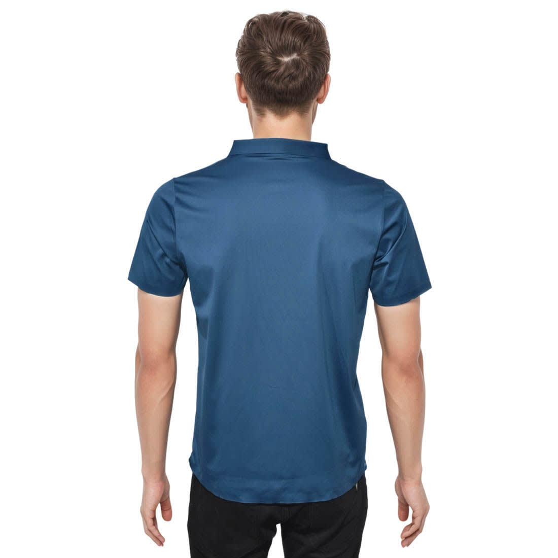 Fendi Light Blue Premium Quality Polo Tees-1