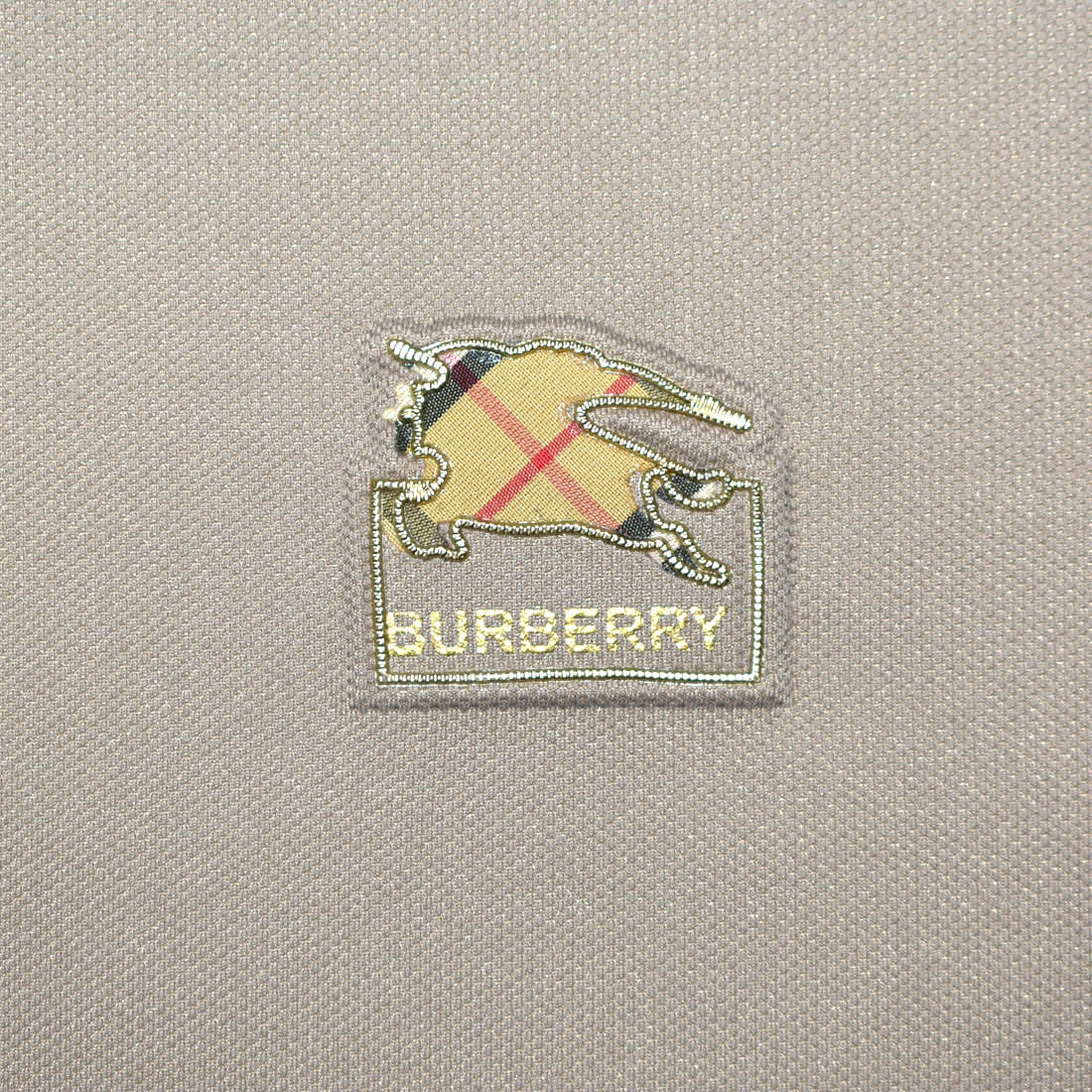 Burberry Brown Premium Quality Polo Tees-3