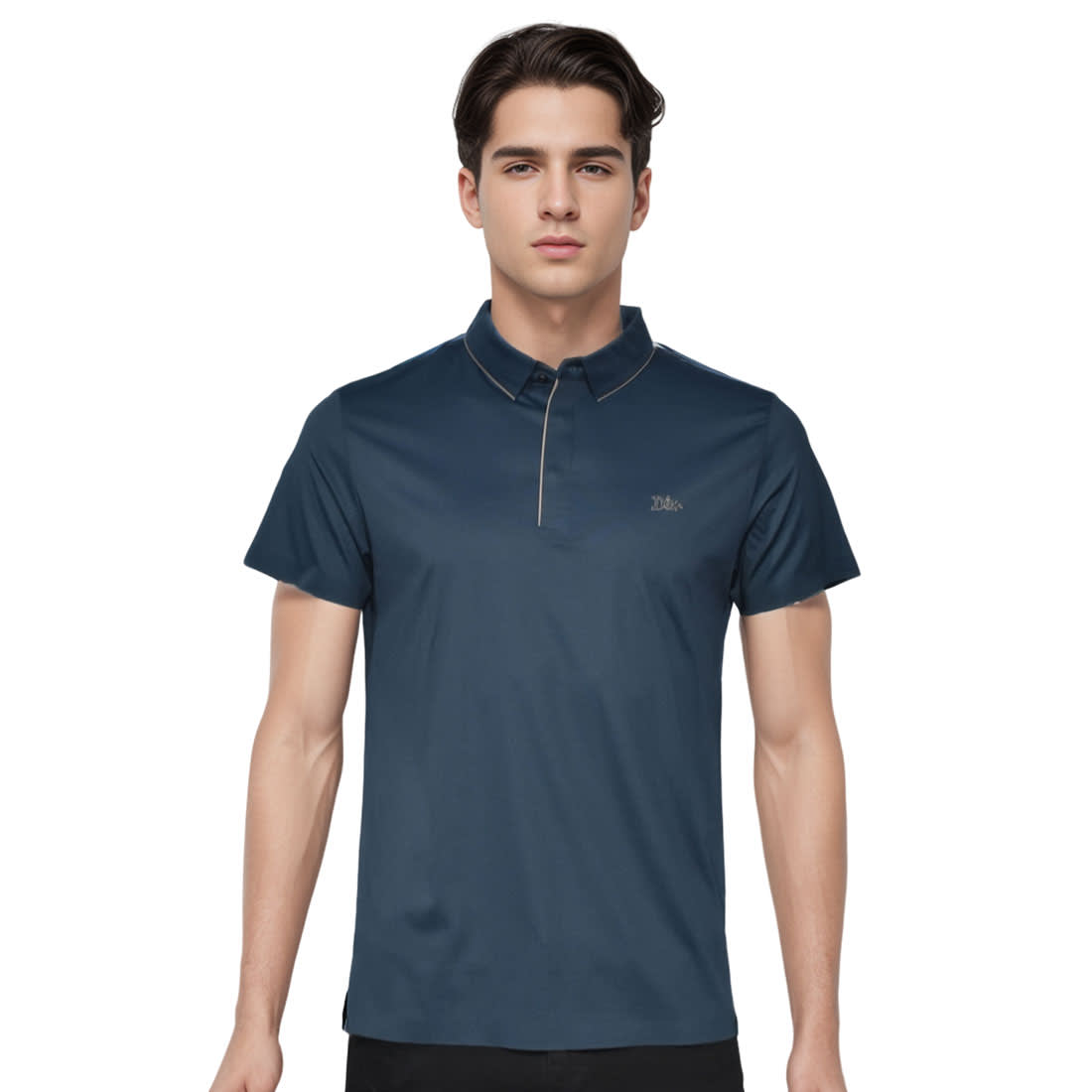 Dior Blue Premium Quality Polo Tees-0