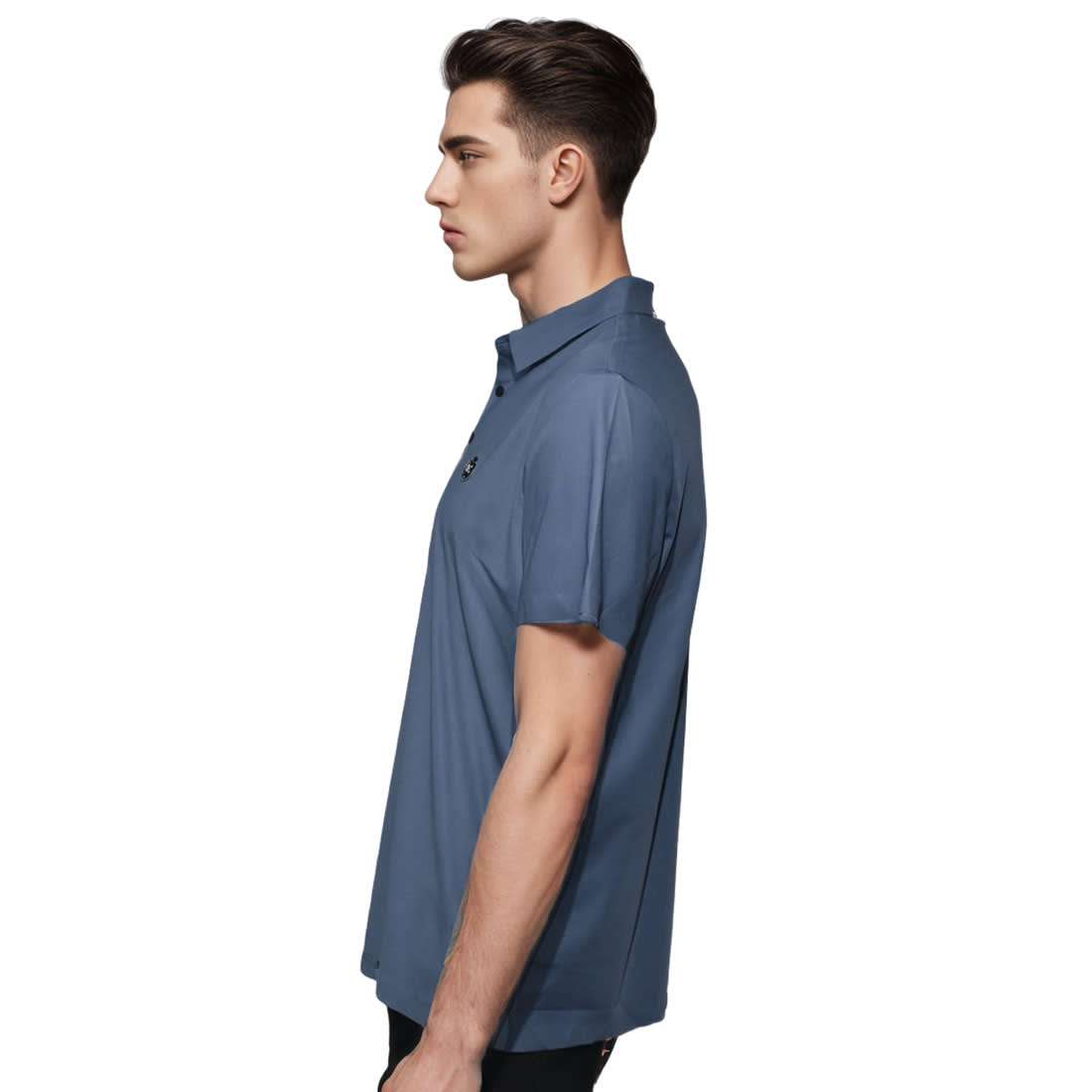 Burberry Light Blue Premium Quality Polo Tees-2