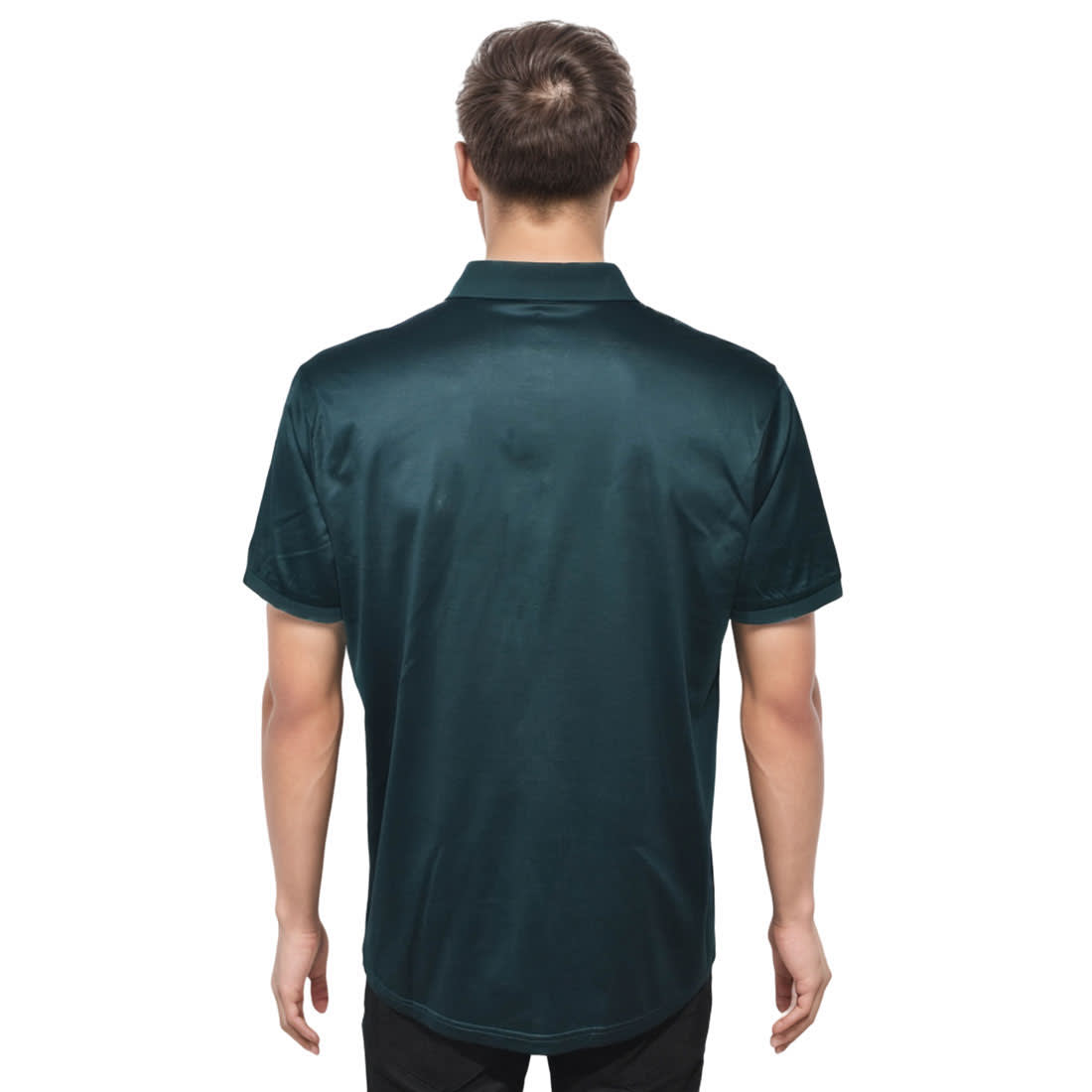 Burberry Green Premium Quality Polo Tees-1