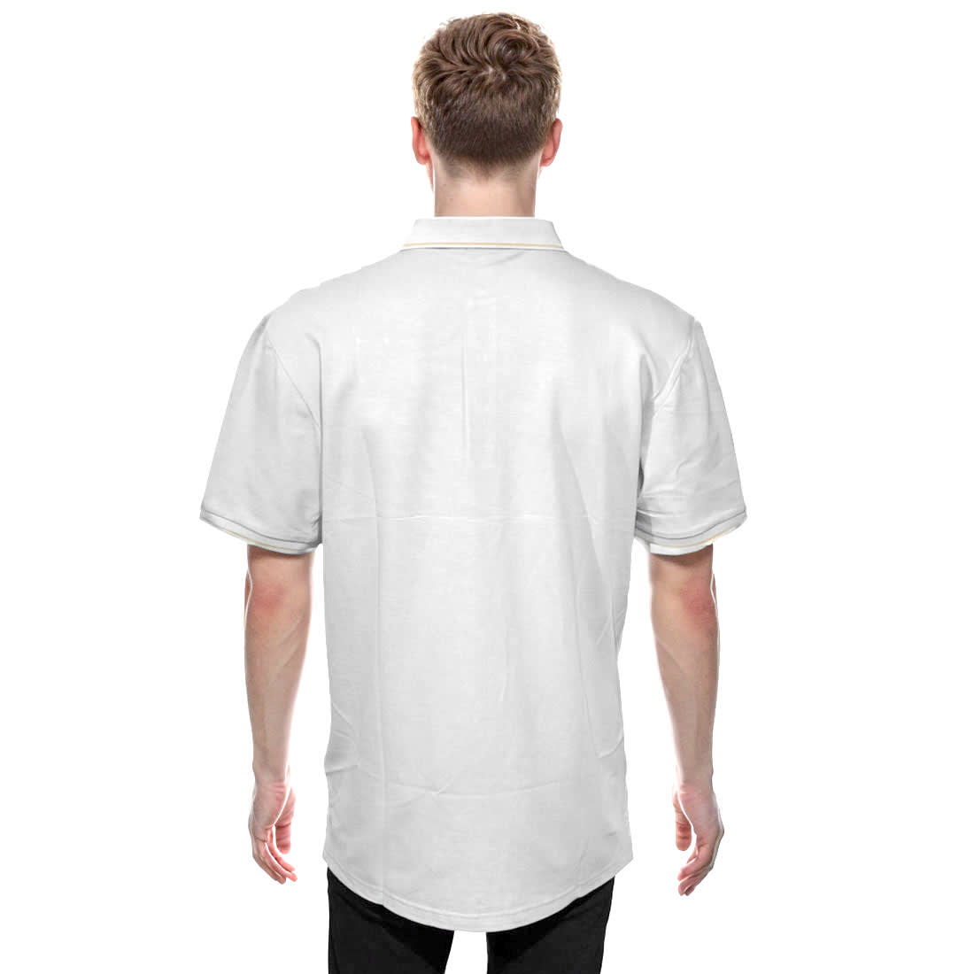 Dior Premium White Quality Embroidered Polo T-shirt-1
