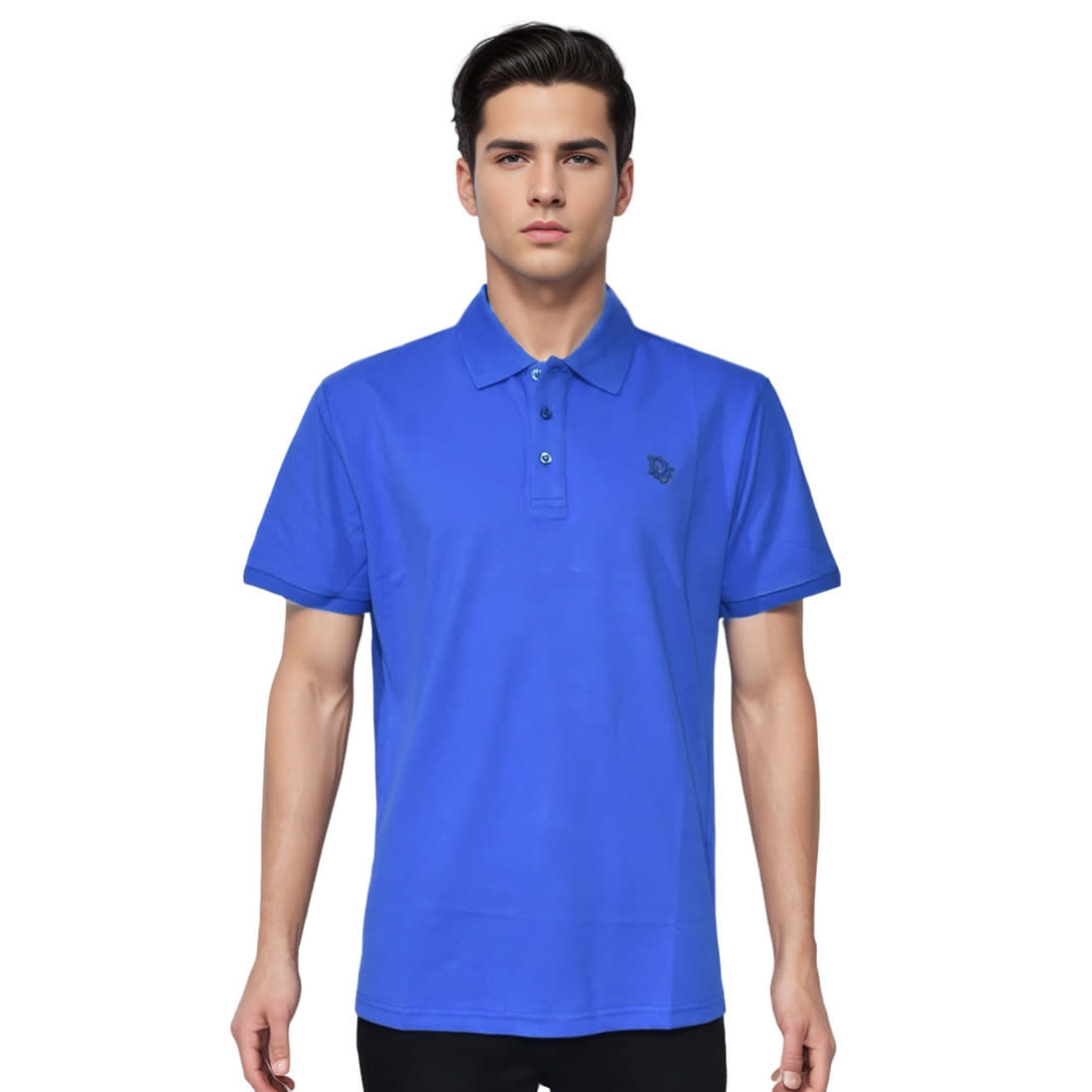Dior Blue Premium Quality Polo Tees-0