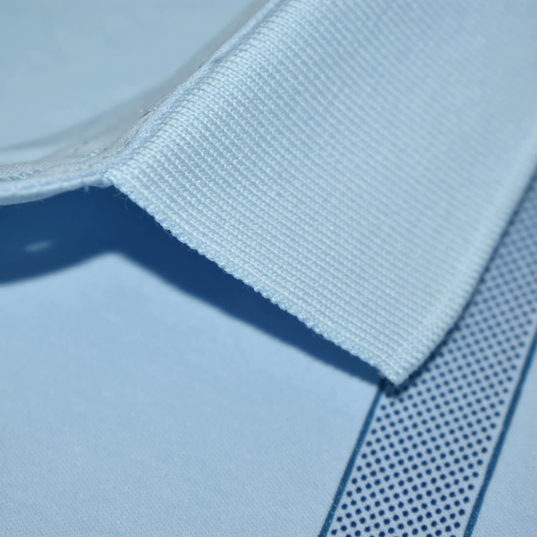 Burberry Sky Blue Premium Quality Polo Tees-4