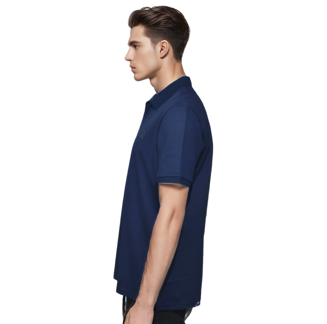Dior Navy Blue Premium Quality Polo Tees-2