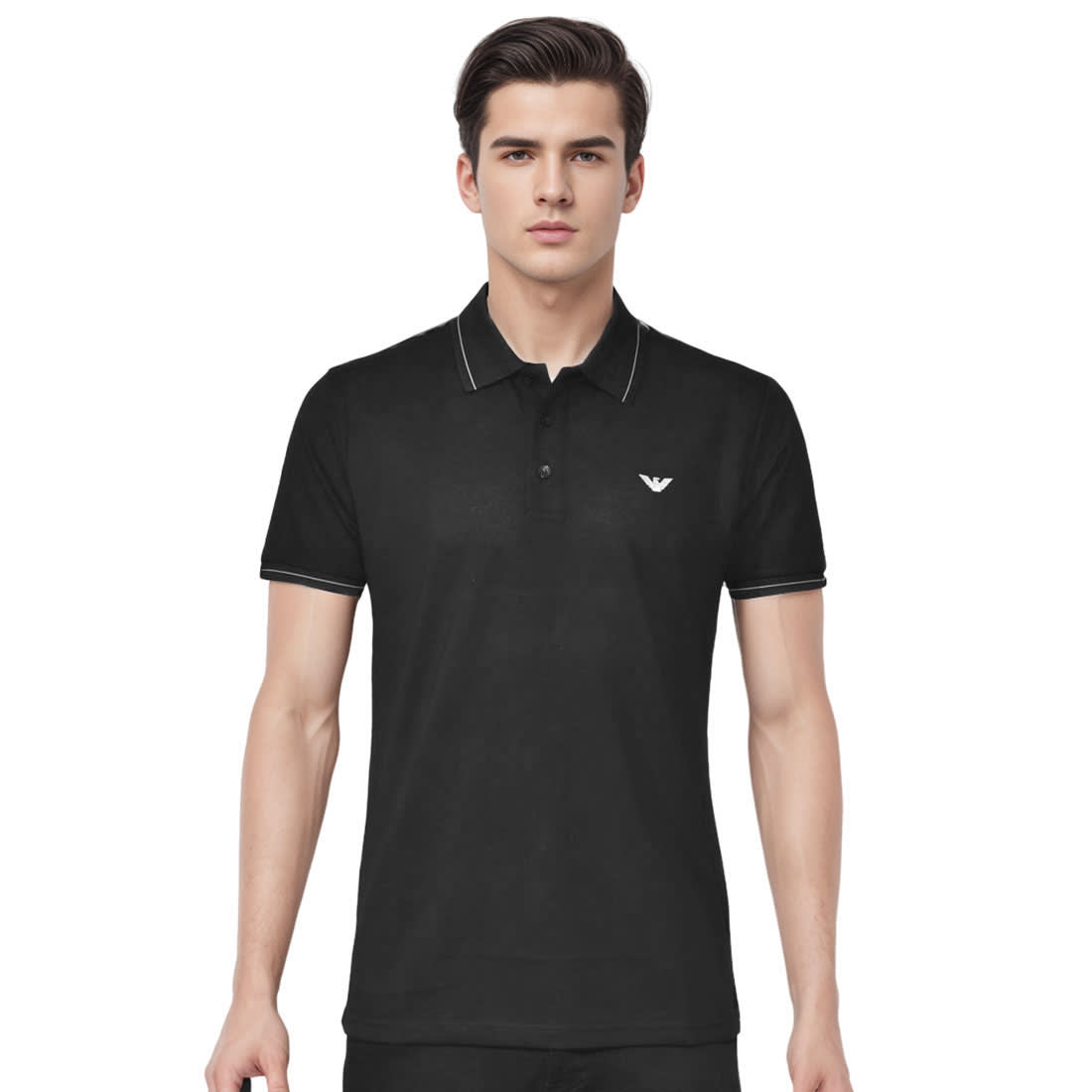 Emporio Armani Black Premium Quality T-shirt-0