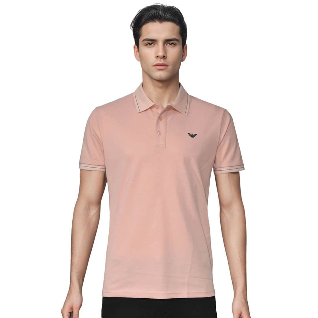 Emporio Armani Pink Premium Quality T-shirt-0
