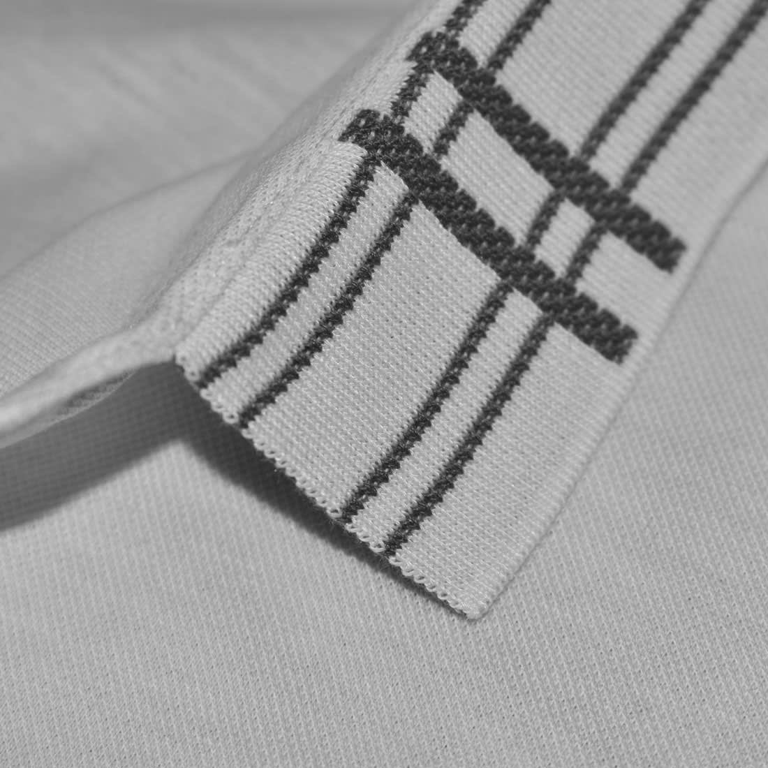 Burberry White Premium Quality Polo Tees-4