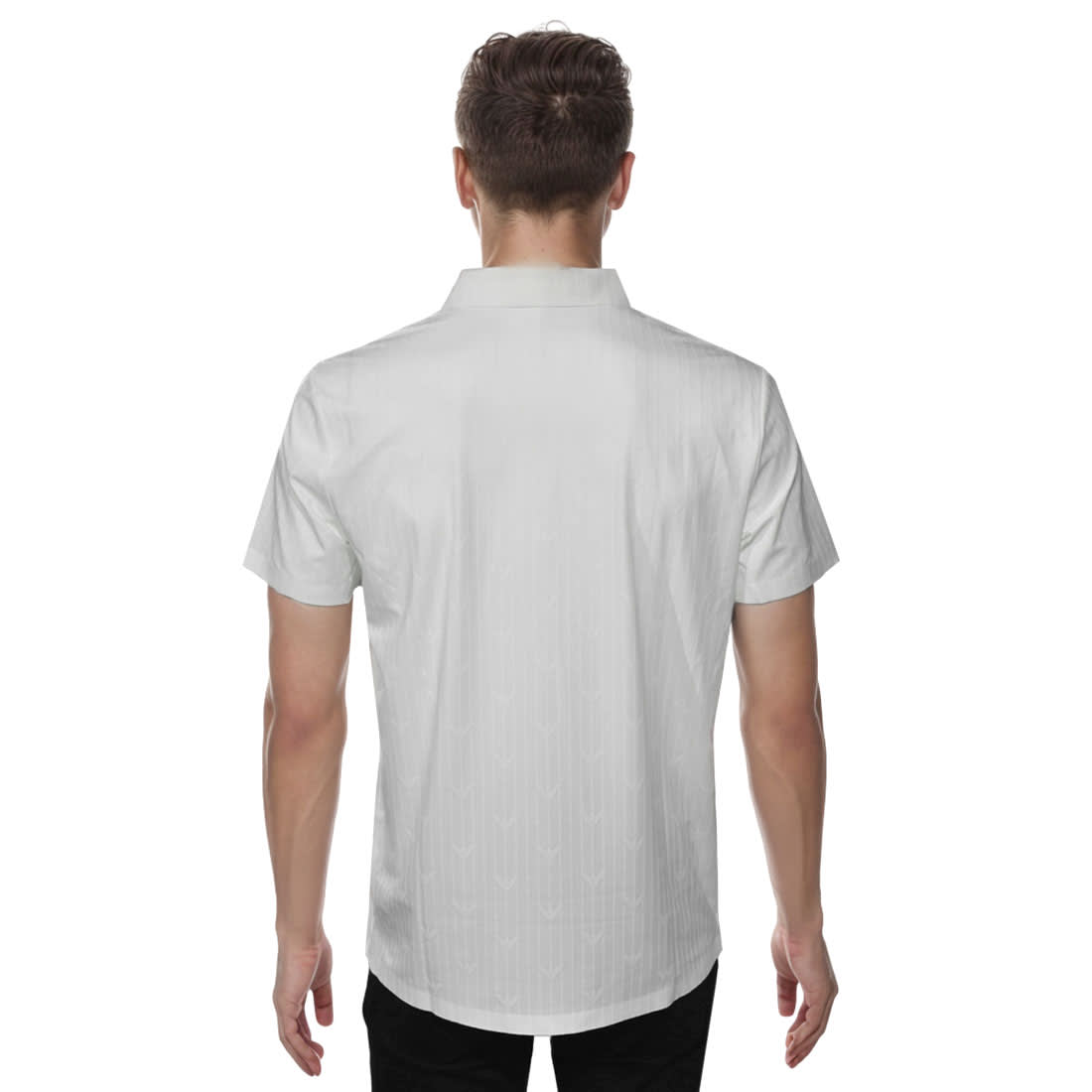 Giorgio Armani White Premium Quality Polo Tees-1