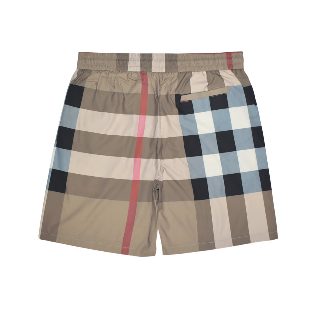 Burberry Brown Check Swim Premium Shorts-1